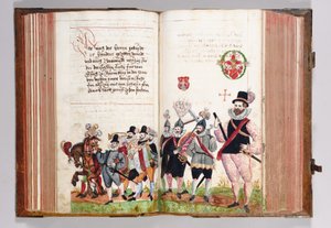 創立から1603年までのニュルンベルクの年代記、シェンバート・ブック 作： German School