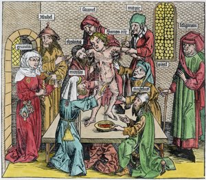割礼、Hartmann Schedel（1440-1514）による「Liber Chronicarum」（後の着色）