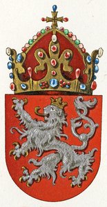 ボヘミアの国章、1898年頃 作： German School