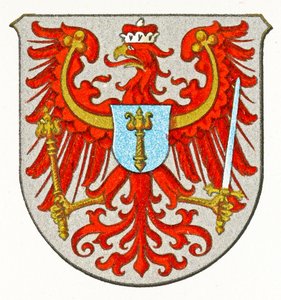 ブランデンブルクの国章、1898年頃