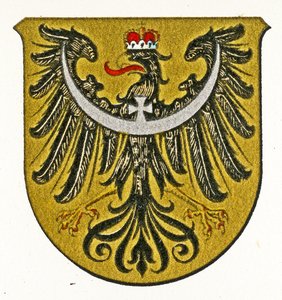 シレジアの国章、1898年頃