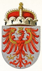 チロルの国章。 1898年頃
