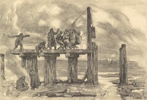 プトナに架かる橋の建設 作： German School