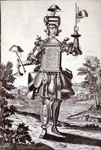 ジェラード・ヴァルク（1651/2-1726）による「鋳鍛冶屋のための衣装」1690年頃（エングレーヴィング） 作： German School