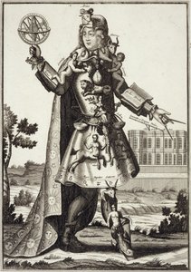 占星術師、パブのコスチューム。ジェラール・ヴァルク（16512-1726）c.1690 作： German School