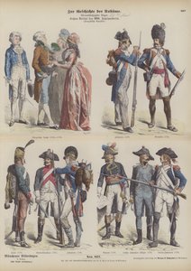 共和国フランスのコスチュームと軍服 作： German School