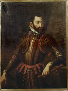 アドルフ・シュヴァルツェンベルク伯爵は、1594年にトルコ軍からハンガリーのギョール要塞を奪還した。