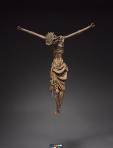十字架につけられたキリスト、c.1340-50 作： German School