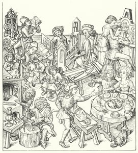 15世紀ドイツの日常 作： German School
