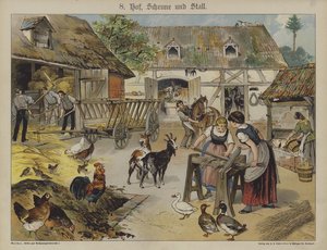 ファーム（カラーリトグラフ 作： German School