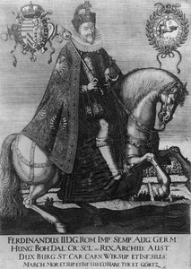 フェルディナンド2世（1578〜1637年）、神聖ローマ皇帝 作： German School