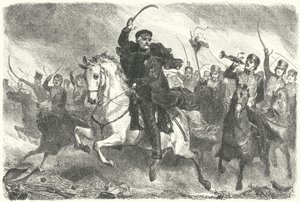 リグニーの戦いでのブルッハー野戦軍司令官 作： German School