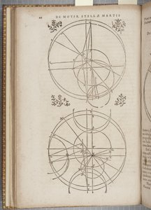 Fol 45 ケプラーの「Astronomia nova Aitiologetos」（エングレービング）。 作： German School