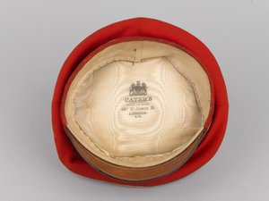 1914年以前のドイツ陸軍第3ジーテン・ユサール隊コンノート公爵殿下（フォレッジキャップ 作： German School