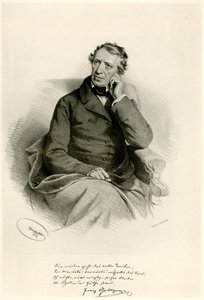 Franz Grillparzer、1884-90（写真タイプ） 作： German School