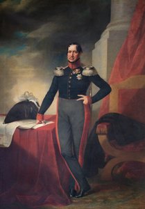 フリードリヒ・ヴィルヘルム3世、プロイセン王、1830年頃（キャンバスに油彩） 作： German School