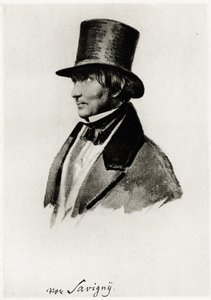 フリードリッヒカールフォンサヴィニー、1884-90