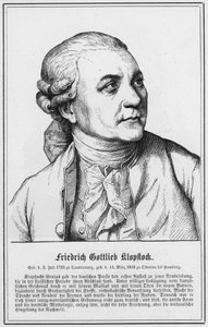 Friedrich Gottlieb Klopstock（彫刻 作： German School
