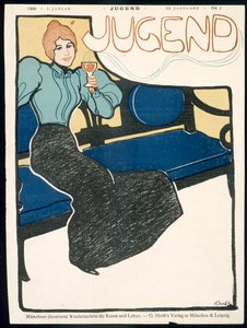 1898年1月、Jugend Magazineの表紙 作： German School