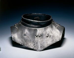ゴルゲット、1560年頃（鋼）