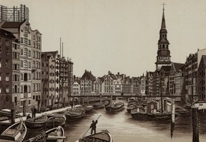 Hamburg: Reimers-Fleet, Reimers Fleet (リトグラフ) 作： German School