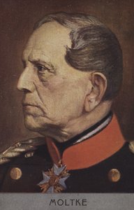 ドイツ陸軍元帥ヘルムート・フォン・モルトケ長老（カラーリトグラフ 作： German School
