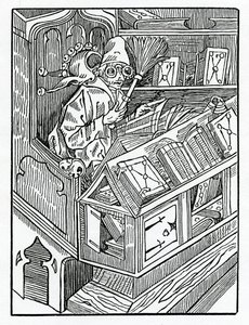 ここでは、1874年に発行された版から、アレクサンダーバークレーの「The Ship of Fools」の英語訳のイラストと、フォレと最初の不採算のボケが生まれます。 作： German School