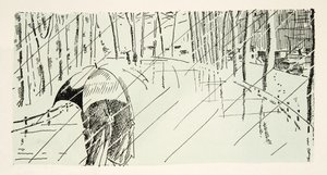 Styl』（1922年刊）のイラスト（ポショワール版画