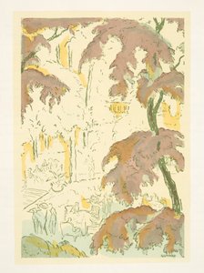 Styl』（1922年刊）のイラスト（ポショワール版画