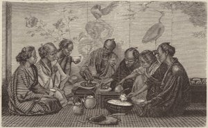 日本の食事（彫刻 作： German School