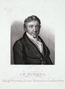 ヨハン・ネポムク・フンメル（1778-1837）（彫刻） 作： German School