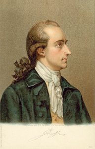 ヨハンヴォルフガングフォンゲーテ（1749-1832）、ドイツの作家および政治家。