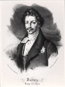 バイエルンのルートヴィヒ1世（1786年8月25日〜1868年2月29日） 作： German School