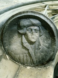 マーティンルター、57歳、ルターズローズ、C16th（レリーフ） 作： German School