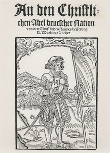 マーティン・ルタース、ドイツ国家のキリスト教貴族への宣言、ストラスブール、1520