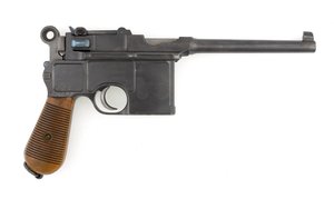 モーゼルモデル1896 7.63mmセルフローディングピストル 作： German School