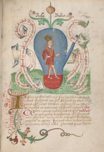 Ms Sloane 2560、f.15、錬金術の論文から、15 世紀後半 (ベラム) 作： German School