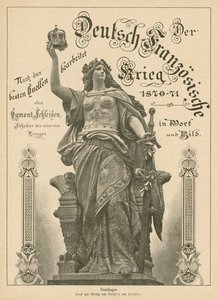 Niederwalddenkmal、リューデスハイム、ドイツ 作： German School