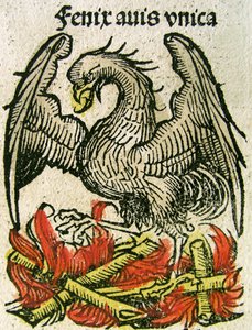 フェニックスは1493年にニュルンベルククロニクルで出版されました 作： German School