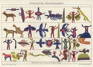 Wabino-Odschibwaネイティブアメリカンインディアンの声によるライティングの写真 作： German School