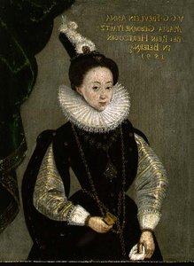 バイエルン公爵夫人アンナ・マリアの肖像 作： German School