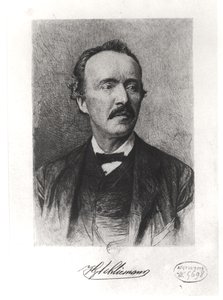 ハインリッヒ・シュリーマンの肖像（1822-90）
