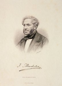 イグナズ・モシェレスの肖像（1794-1870） 作： German School
