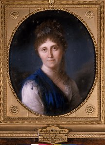 ルイーズエレオノーレの肖像画、1800 作： German School
