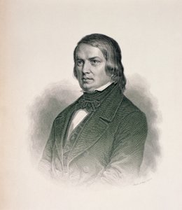 ロバート・シューマンの肖像（1810-56） 作： German School