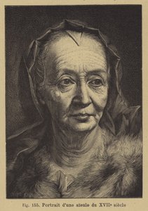 17世紀の祖母の肖像画 作： German School