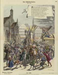 シェーンバルトラウフェンの行列、ドイツ、ニュルンベルク、1349〜1539 作： German School
