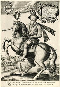 ロバート・デブロー・エセックス伯爵（Robert Devereux Earl of Essex 作： German School
