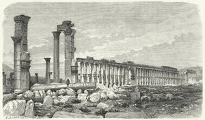 シリア・パルミラの都市遺跡（彫刻