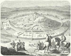 ローマ人によるヌマンティアの包囲 作： German School